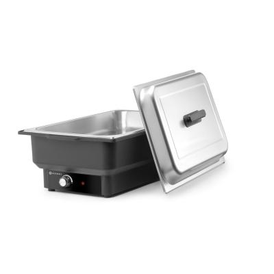 Chafing dish elektrický Tellano, HENDI, Kitchen Line, GN 1/1, 9L, 230V/900W, 575x349x(H)278mm | 204825